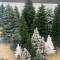 Ялинка лита зелена 50 см (мішковина)